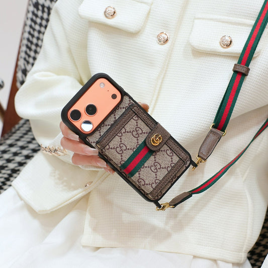 Crossbody Wallet Phone Case Stylish Carry For iPhone 13-18 Pro & Pro Max