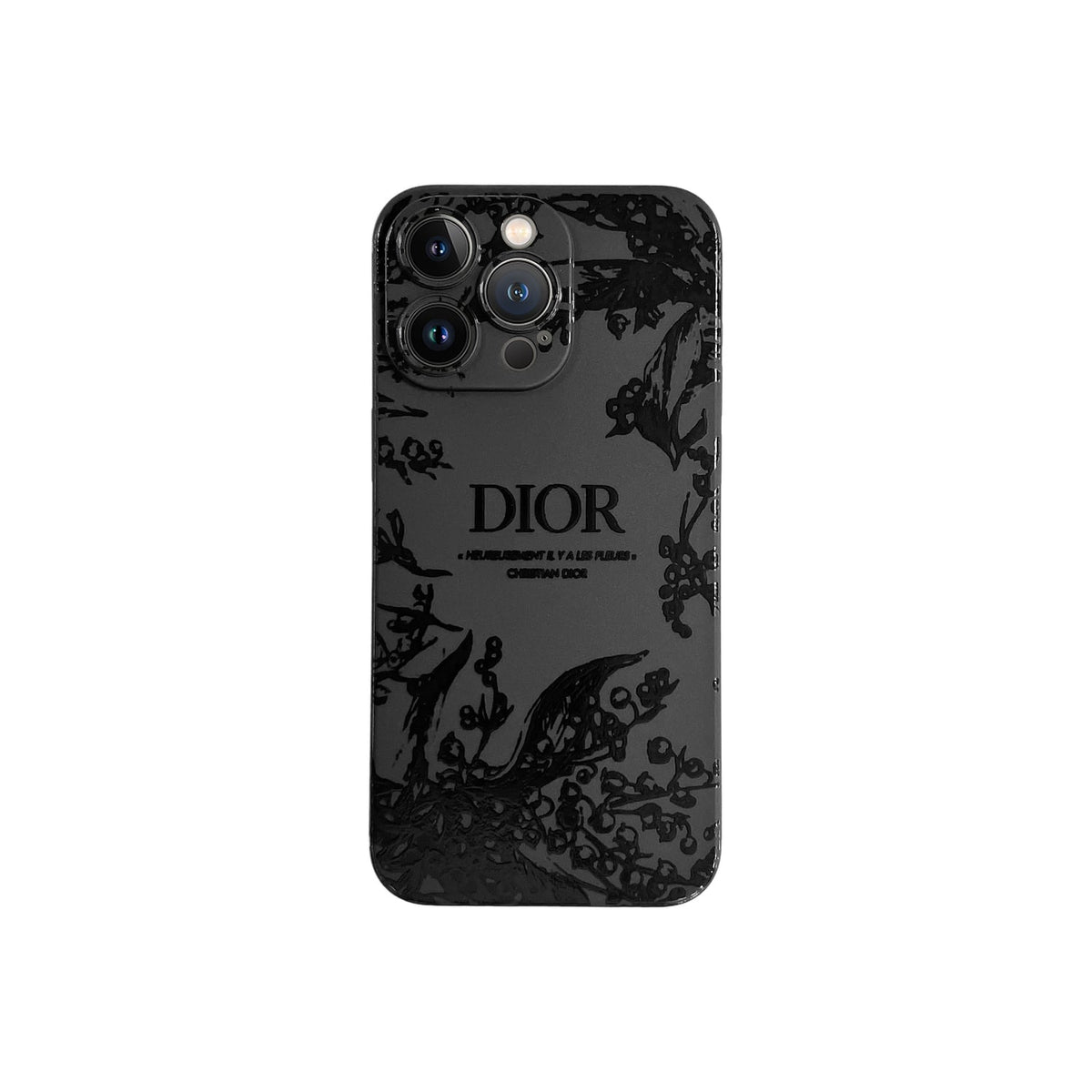 Premium Black Phone Case for iPhone 12-18 Pro & Pro Max