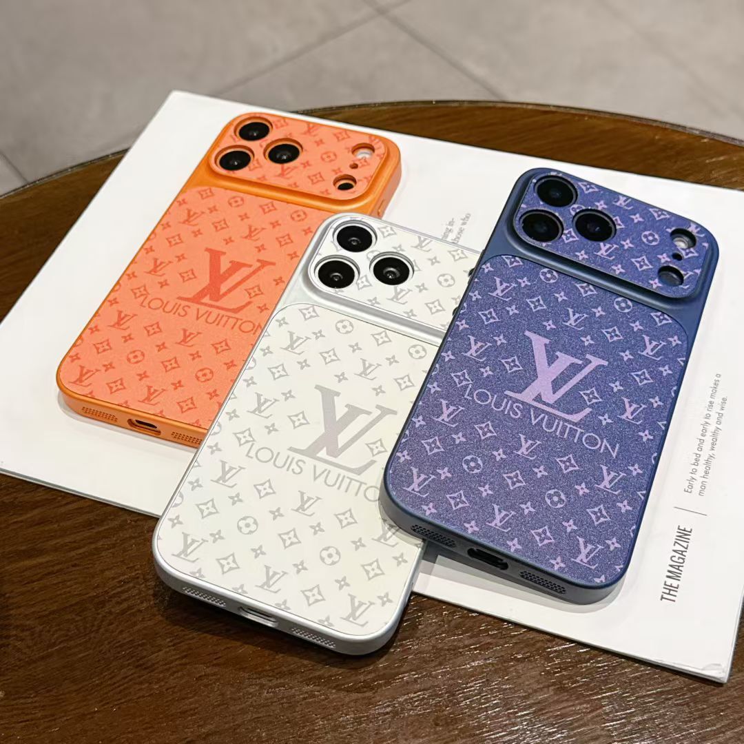 Luxurious Louis V Phone Case For iPhone 14-18 Pro & Pro Max