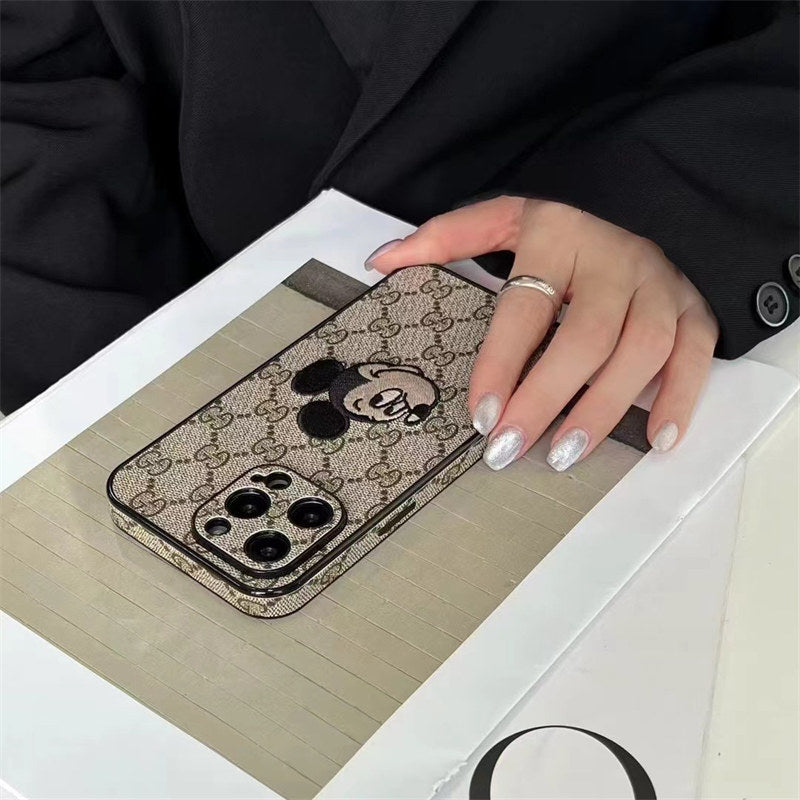 Mickey Meets Luxe Phone Case for iPhone 12-18 Pro & Pro Max