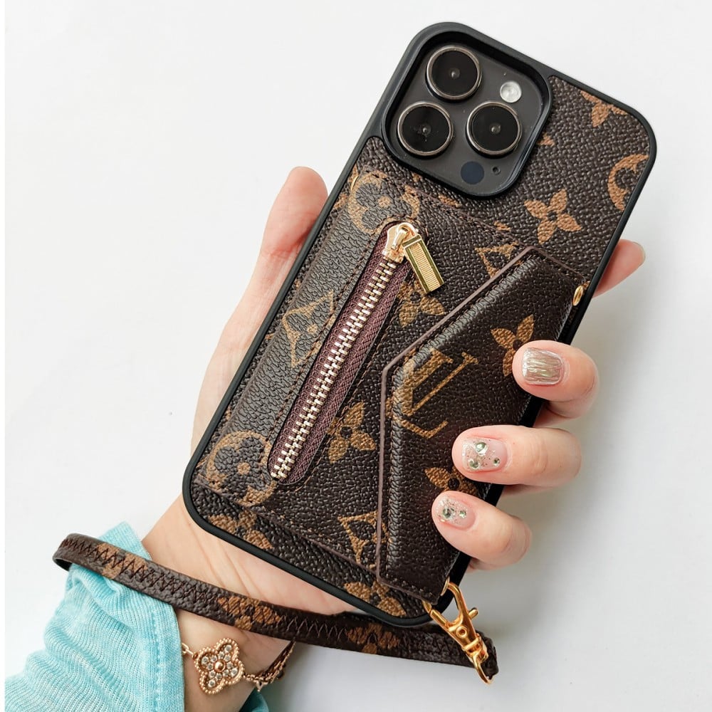 NEW IPHONE LEATHER WALLET PHONE CASE theroxymob