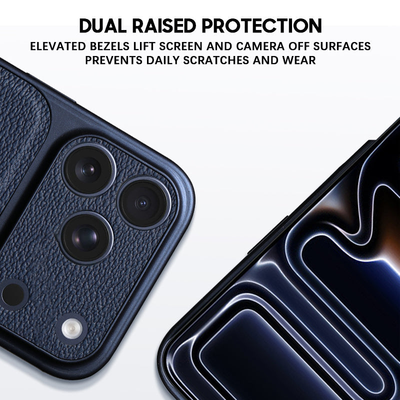 Leather Texture Case for iPhone 13-18 Pro & Pro Max