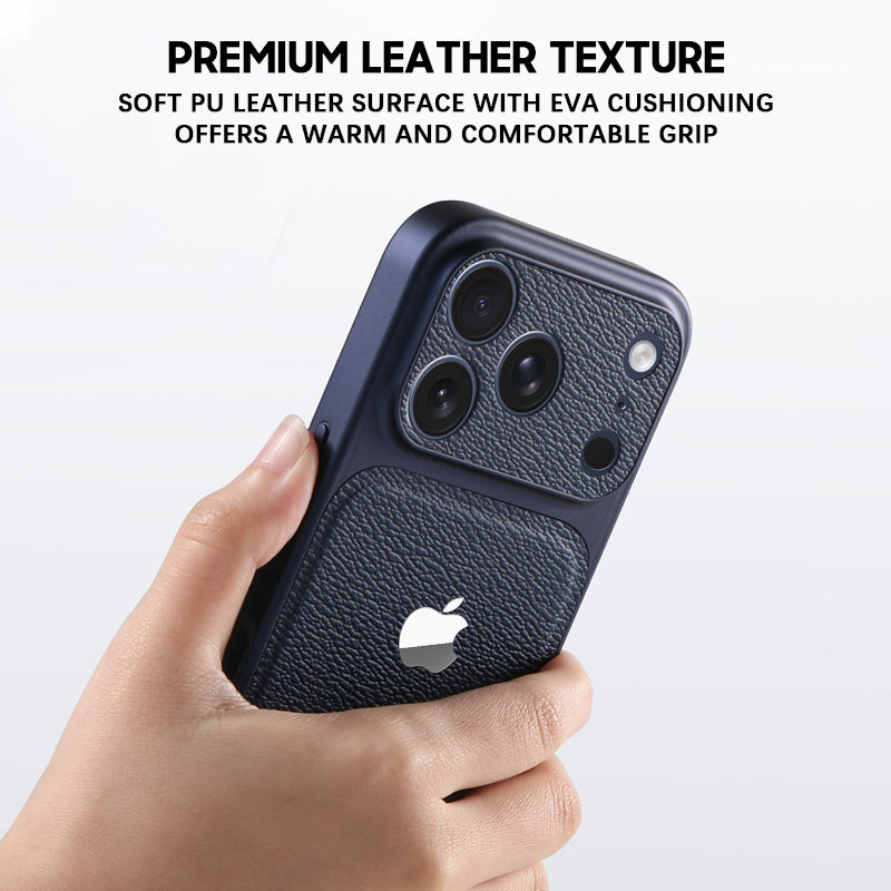 Leather Texture Case for iPhone 13-18 Pro & Pro Max