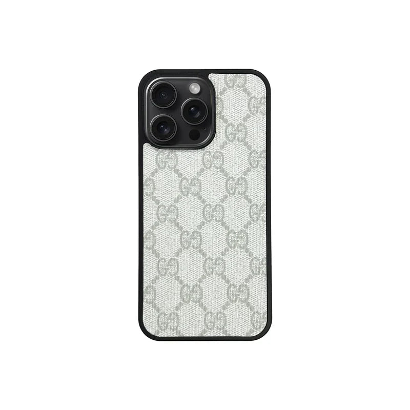 GG Designer Monogram MagSafe Case for iPhone 12-18 Pro & Pro Max