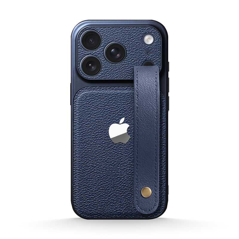 Leather Wristband Case for iPhone 13-18 Pro & Pro Max