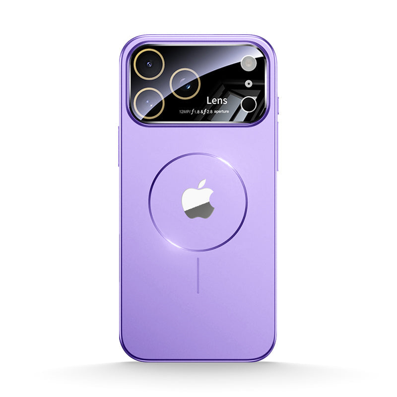 Magsafe Large Window Matte Case for iPhone 12-18 Pro & Pro Max