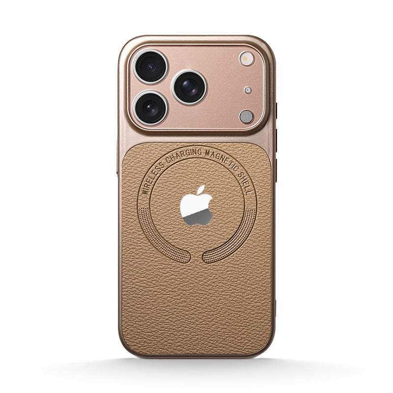 Leather Texture Magsafe Case for iPhone 12-18 Pro & Pro Max