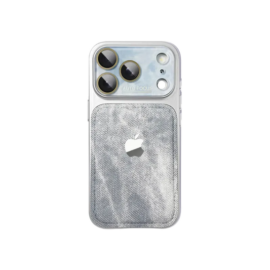 Denim Textured Case for iPhone 13-18 Pro & Pro Max