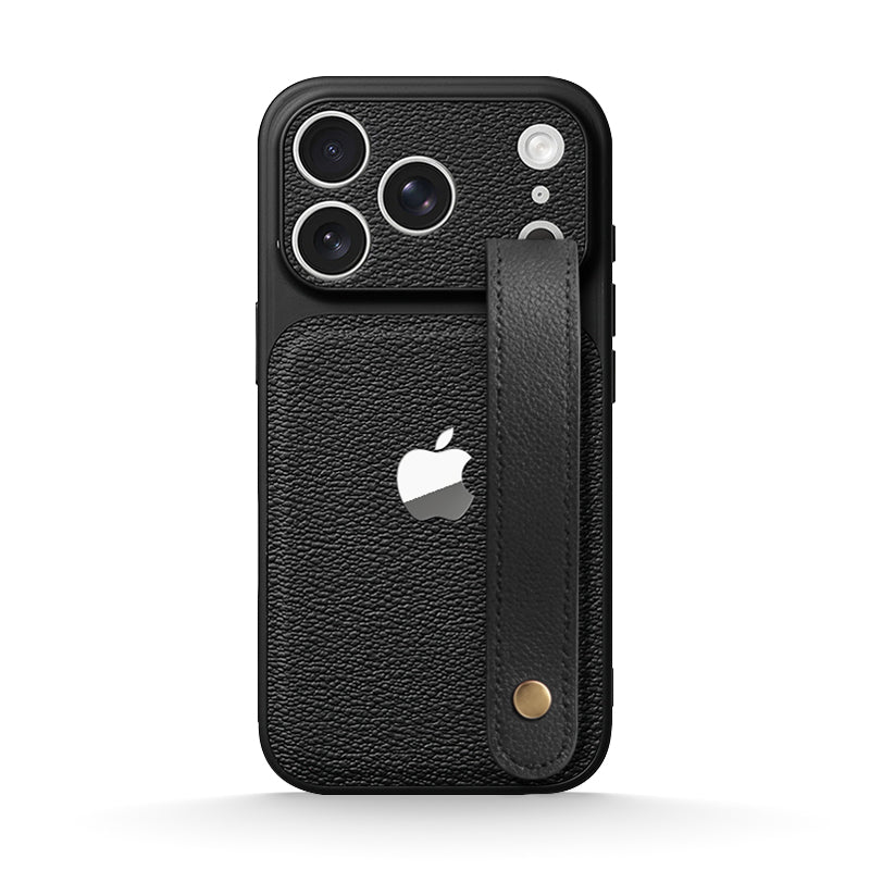 Leather Wristband Case for iPhone 13-18 Pro & Pro Max