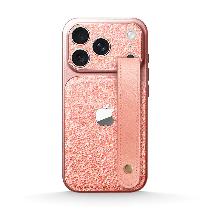 Leather Wristband Case for iPhone 13-18 Pro & Pro Max