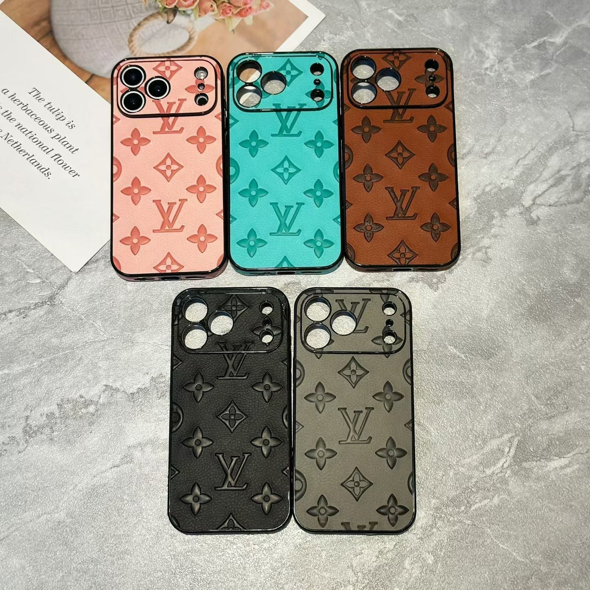 Luxury Louis Vuitton Phone Case For iPhone 12-18 Pro & Pro Max