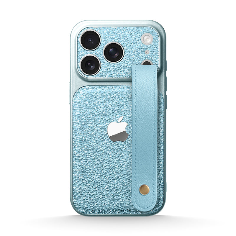 Leather Wristband Case for iPhone 13-18 Pro & Pro Max