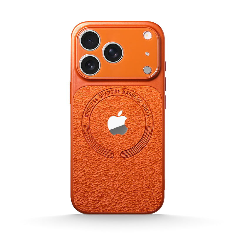 Leather Texture Magsafe Case for iPhone 12-18 Pro & Pro Max