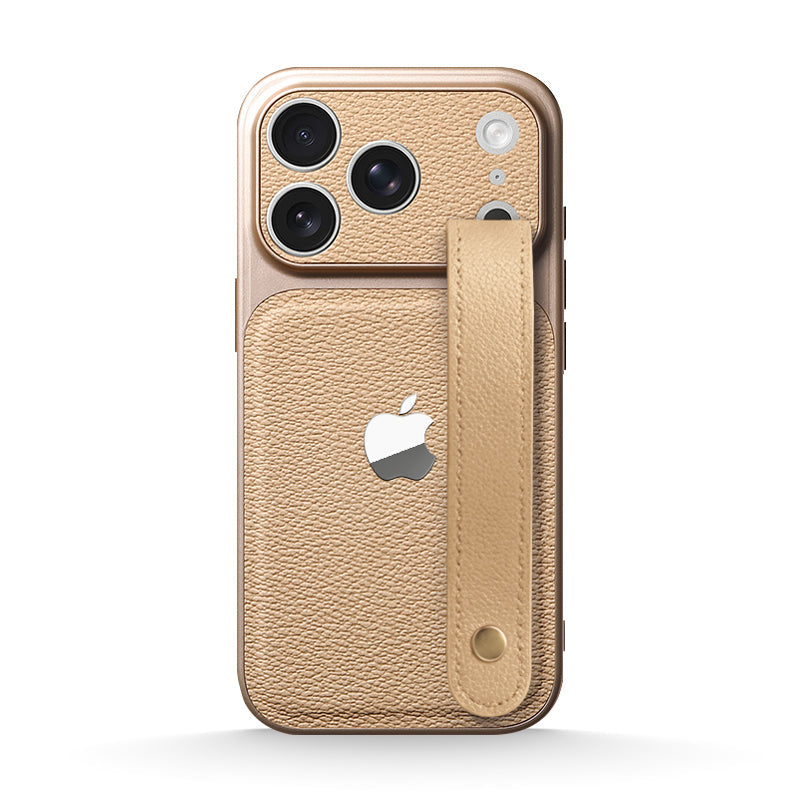Leather Wristband Case for iPhone 13-18 Pro & Pro Max