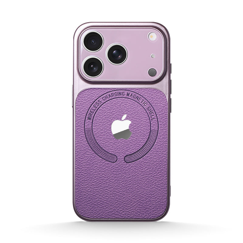 Leather Texture Magsafe Case for iPhone 12-18 Pro & Pro Max