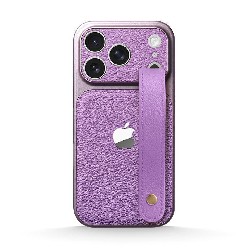 Leather Wristband Case for iPhone 13-18 Pro & Pro Max