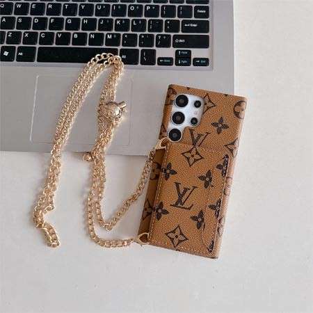 Premium Leather Card Holder Sling Case for Samsung Galaxy S22-S26 Series