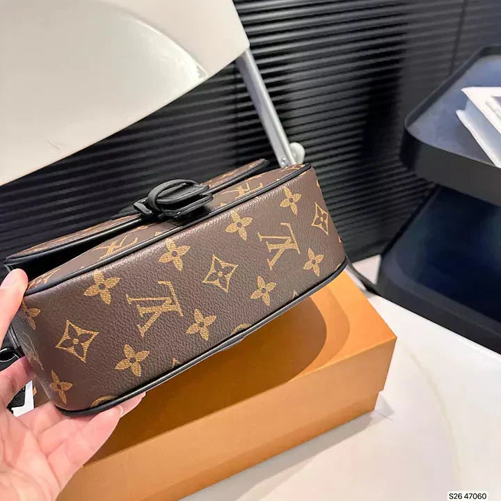 Luxury Brand Bag High-Quality Leather Monogram Pattern