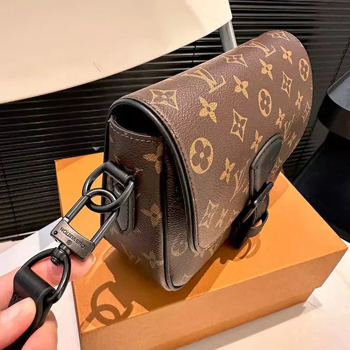 Luxury Brand Bag High-Quality Leather Monogram Pattern