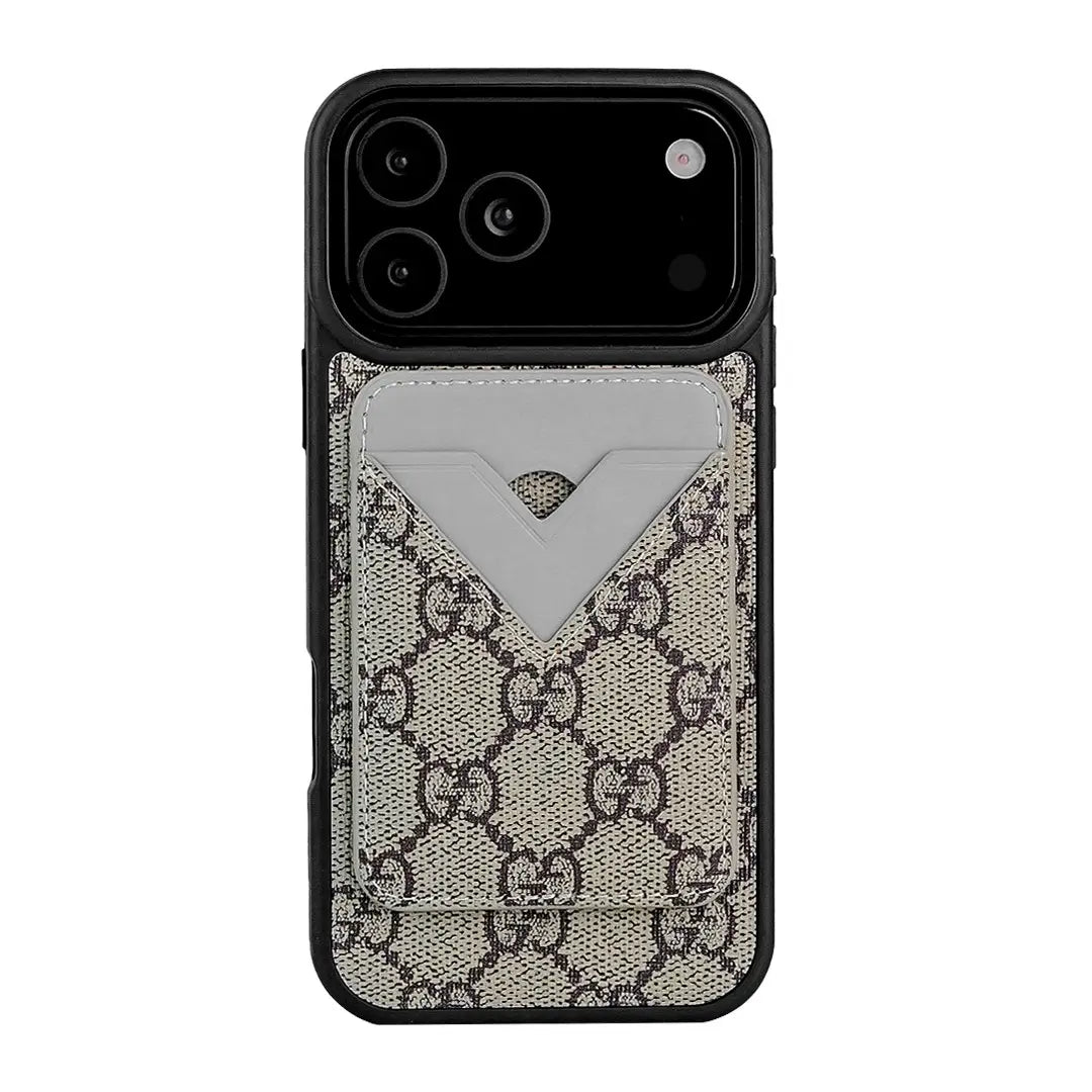 Luxe Louis Vuitton Leather Case For iPhone 12-18 Pro & Pro Max