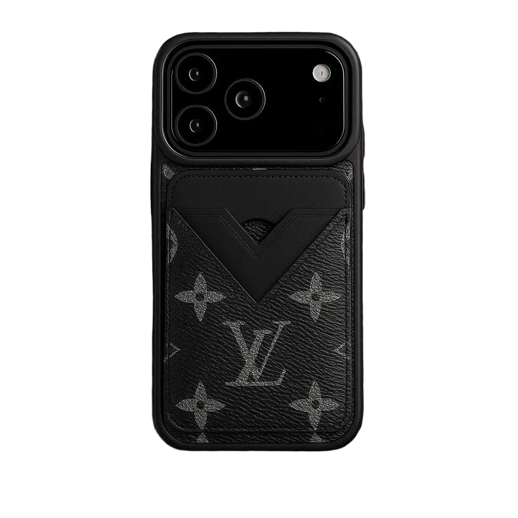 Luxe Louis Vuitton Leather Case For iPhone 12-18 Pro & Pro Max