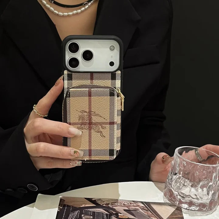 Vintage Check Heritage Phone Case for iPhone 12-18 Pro & Pro Max