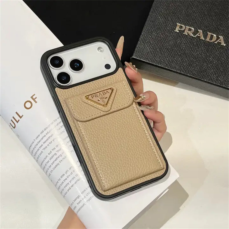 Luxury PRADA Phone Case For iPhone 13-18 Pro & Pro Max