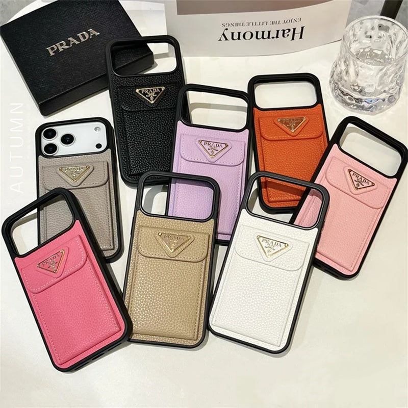 Luxury PRADA Phone Case For iPhone 13-18 Pro & Pro Max