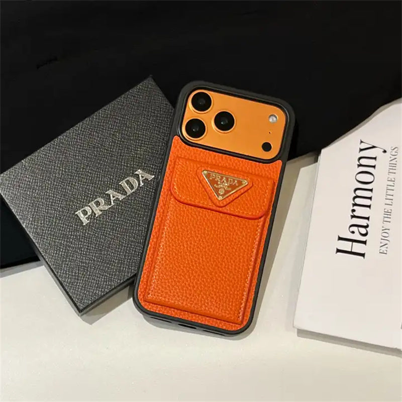Luxury PRADA Phone Case For iPhone 13-18 Pro & Pro Max