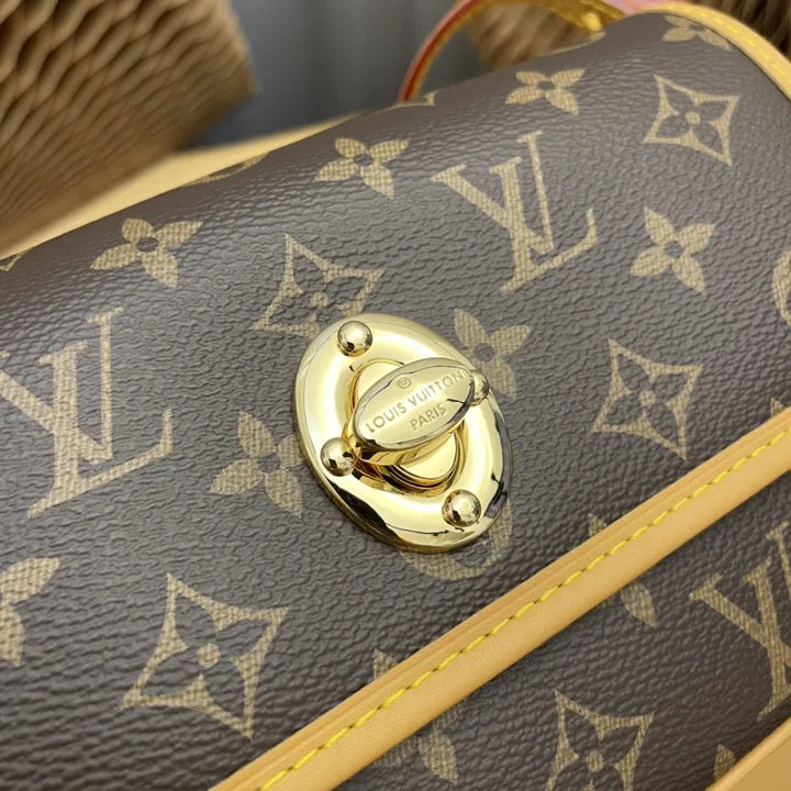 Luxury Louis Vuitton Monogram Shoulder Brown Bag
