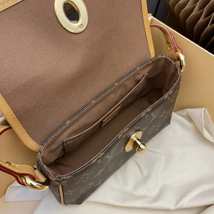 Luxury Louis Vuitton Monogram Shoulder Brown Bag