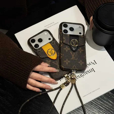 Luxury Leather Wallet Card Holder Phone Case For iPhone 13-18 Pro & Pro Max