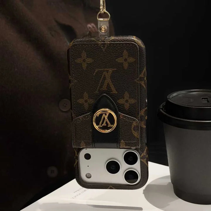 Luxury Leather Wallet Card Holder Phone Case For iPhone 13-18 Pro & Pro Max