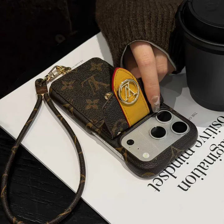 Luxury Leather Wallet Card Holder Phone Case For iPhone 13-18 Pro & Pro Max