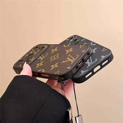 Louis Vuitton Phone Monogram Case with Strap For iPhone 13-18 Pro & Pro Max