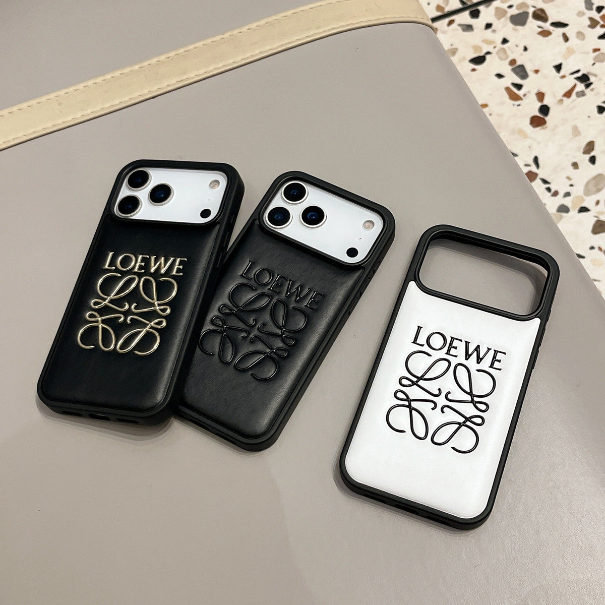 Limited Edition Luxury Loewe for iPhone 12-18 Pro & Pro Max