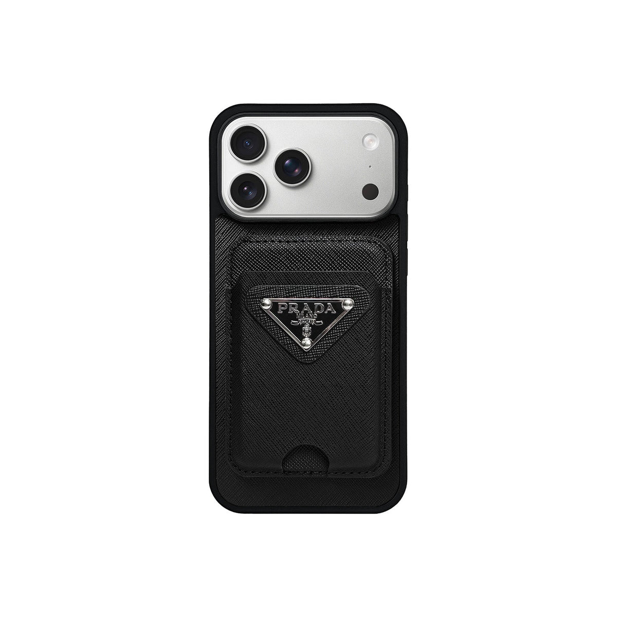 Prada MagSafe Card Holder Case For iPhone 13-18 Pro & Pro Max