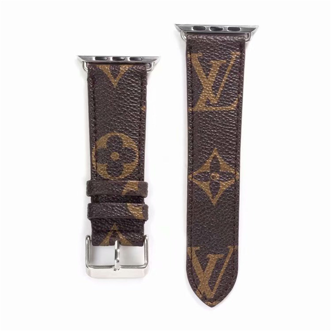 CLASSIC BROWN  LUXURY STRAP FOR APPLE WATCH Roxy New 2