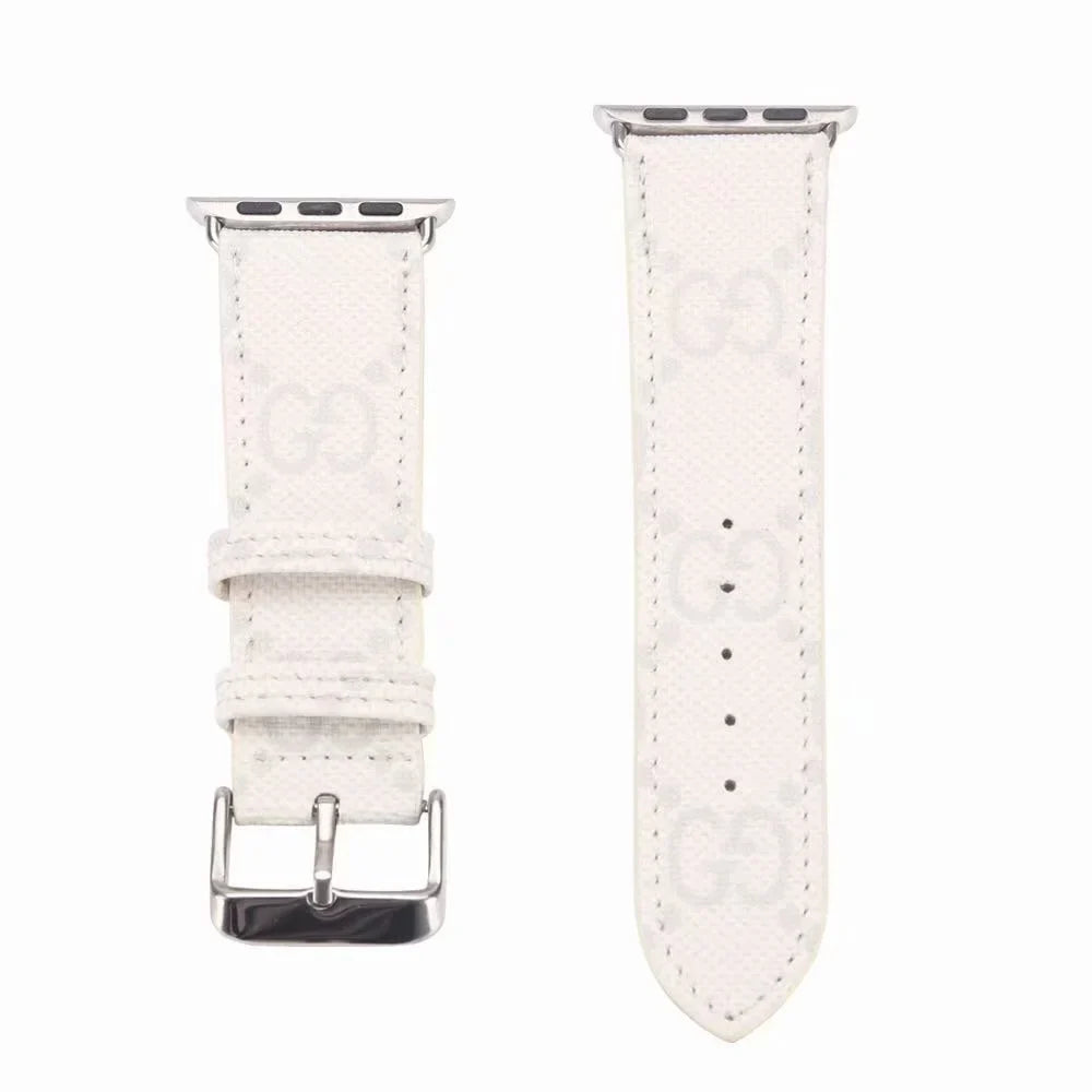 Gucci Luxury Leather Apple Watch Band