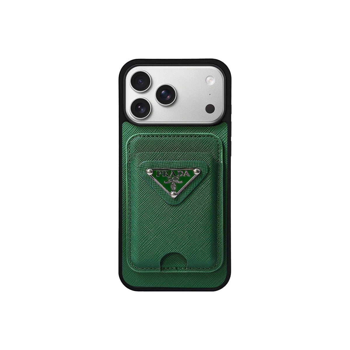 Prada MagSafe Card Holder Case For iPhone 13-18 Pro & Pro Max
