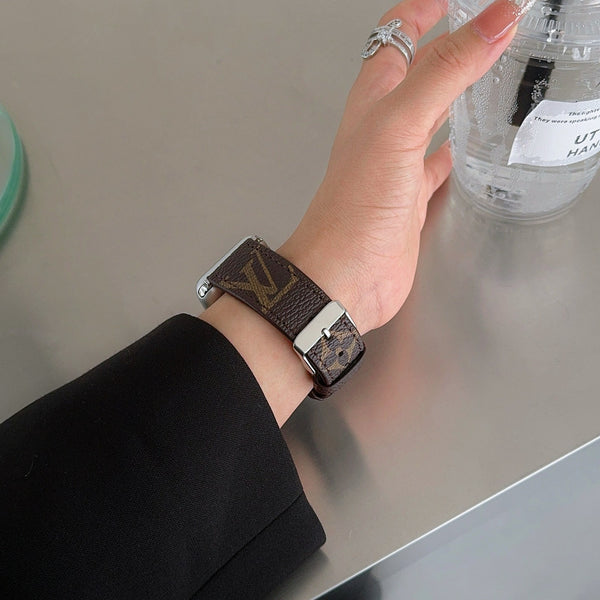 Luxury Strap Brown Apple Watch Roxy New 2
