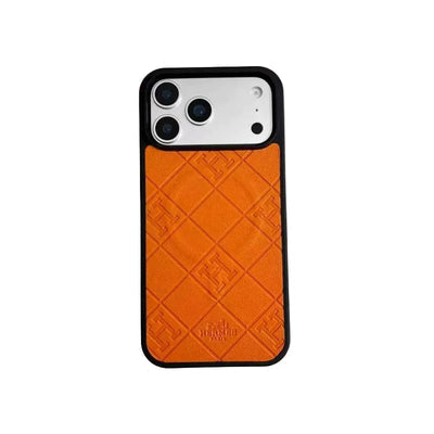 HRM MagSafe Quilted Leather Phone Case for iPhone 12-18 Pro & Pro Max