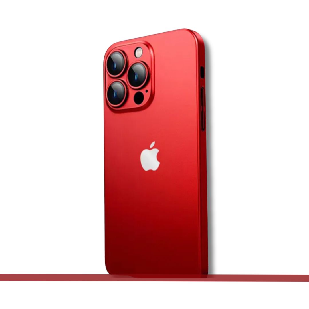 Premium Case with Shine Logo -Camera Protection For iPhone 12-18