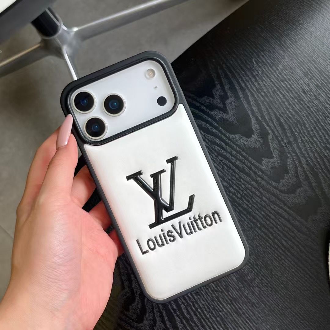 Luxury LV Leather Ultra-Slim Cover For iPhone 14-18 Pro & Pro Max