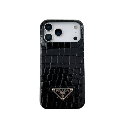 Elegant Prada Apple Phone Case For iPhone 13-18 Pro & Pro Max