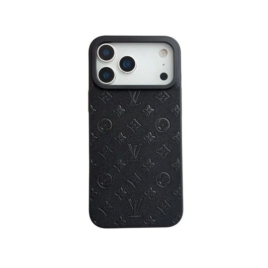 Luxury LV Leather Phone Case For iPhone 12-18 Pro & Pro Max
