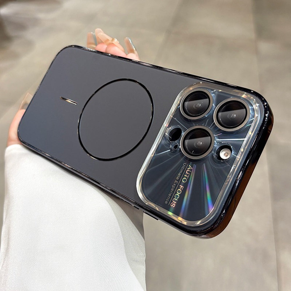 Glass Camera Lens Shell Case for iPhone 12-18 Series