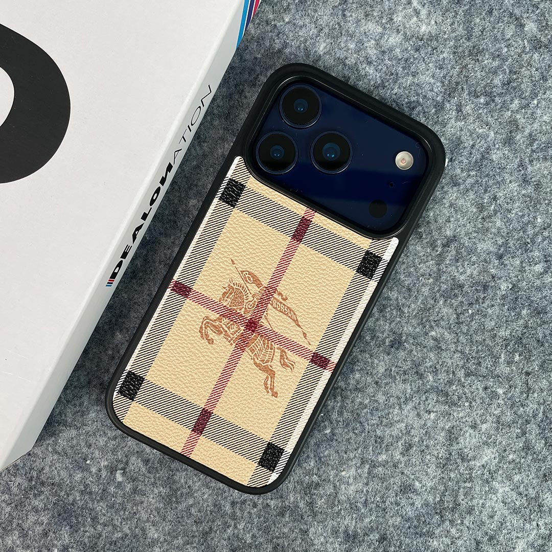 BBRY Fashion PU Leather Case for iPhone 12-18 Pro & Pro Max