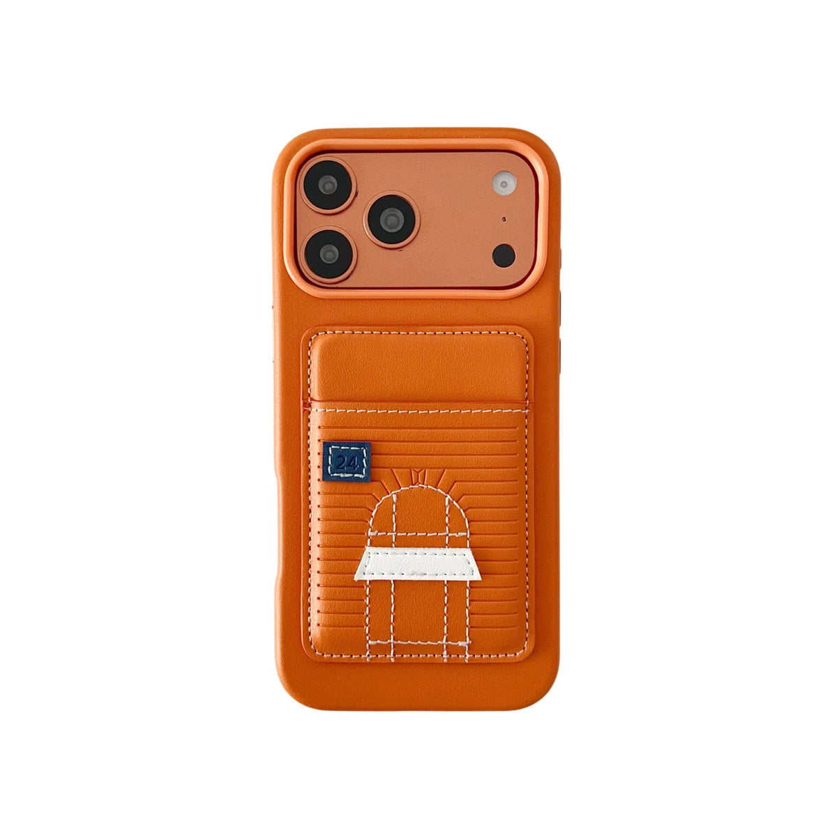 HRM Textured Leather Wallet Case with Card Slots for iPhone 13-18 Pro & Pro Max