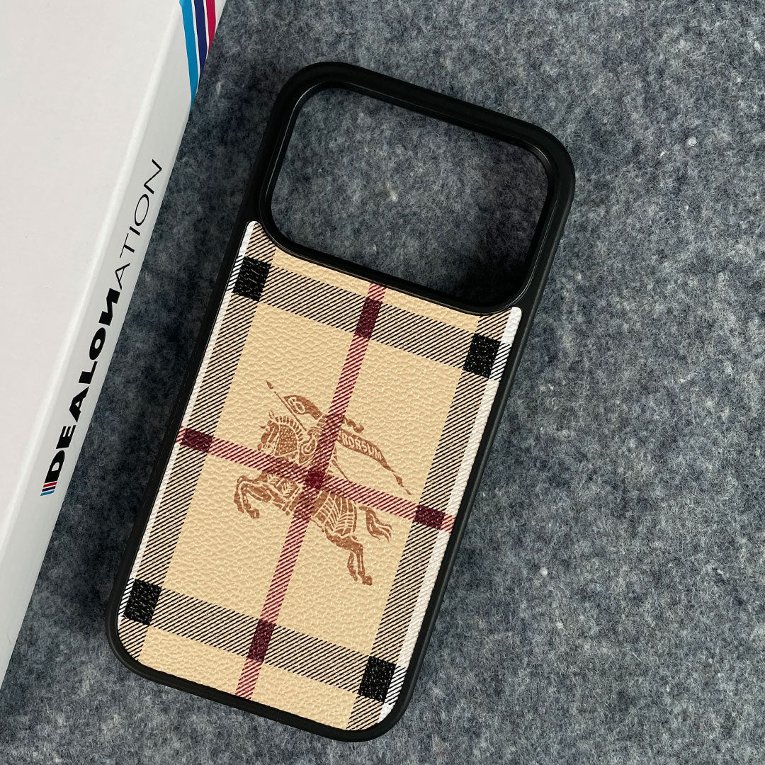 BBRY Fashion PU Leather Case for iPhone 12-18 Pro & Pro Max